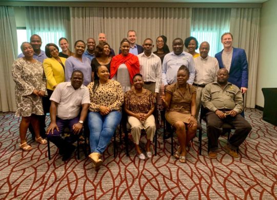 Group-picture Training Course on Inequality in Southern Africa